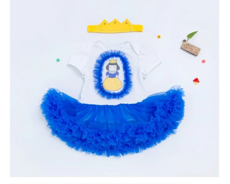 Snow White Girl Romper tutu Dress Princess Cosplay Baby Clothing Sets Kids Girls doll accessories Infant/Toddler Costume Clothes
Snow White Girl Romper tutu Dress Princess Cosplay Baby Clothing Sets Kids Girls doll accessories Infant/Toddler Costume Clothes