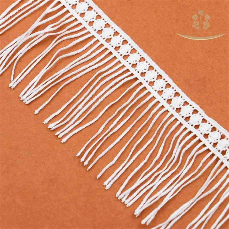 1 Yards White Tassel Lace 8cm Wide Diy Handmade Embroidered Sewing Lace for Clothing edge
1 Yards White Tassel Lace 8cm Wide Diy Handmade Embroidered Sewing Lace for Clothing edge