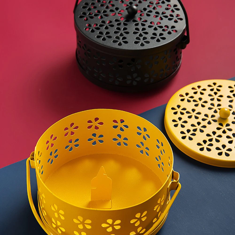 Innovative Portable Iron Mosquito Coil Holder Case Hollow Insulated Anti-scalding Garden Mosquito Coil Rack Mosquito Coil Holder
Innovative Portable Iron Mosquito Coil Holder Case Hollow Insulated Anti-scalding Garden Mosquito Coil Rack Mosquito Coil Holder