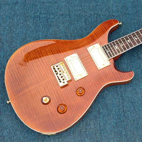 Free Shipping Electric Guitar JK-S17 Korean Factory Mahogany Body FLamed Maple Top Veneer
Free Shipping Electric Guitar JK-S17 Korean Factory Mahogany Body FLamed Maple Top Veneer