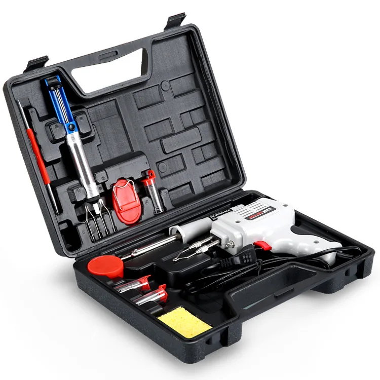 12 pieces of electric iron set fast soldering iron set industrial-grade fast soldering gun set domestic soldering gun
12 pieces of electric iron set fast soldering iron set industrial-grade fast soldering gun set domestic soldering gun