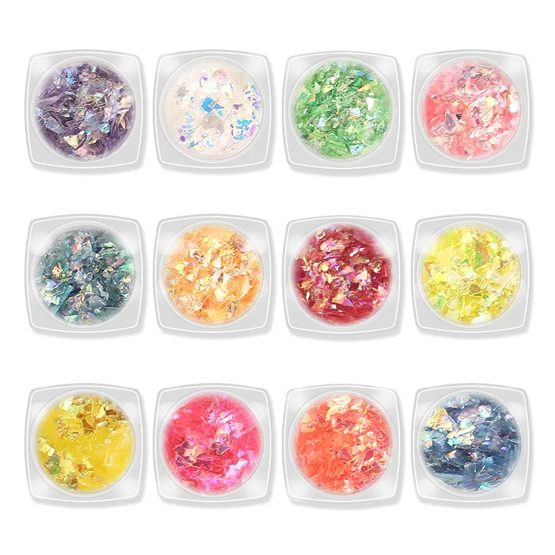 12 шт Nail Art Украшение блестками льда из материала майлар Бумага оболочки Фольга армейское одеяло из ногтей украшения свадебные принадлежнос...
12 шт Nail Art Украшение блестками льда из материала майлар Бумага оболочки Фольга армейское одеяло из ногтей украшения свадебные принадлежнос...