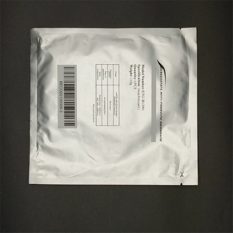 Antifreeze Membrane 27*30CM 34*42CM Antifreezing membrane Anti-freezing Membrane pad for cryo therapy
Antifreeze Membrane 27*30CM 34*42CM Antifreezing membrane Anti-freezing Membrane pad for cryo therapy