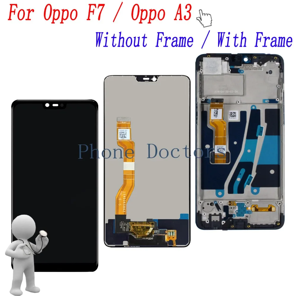 6.23" Full LCD DIsplay +Touch Screen Digitizer Assembly For Oppo F7 CPH1819 CPH1821 / Oppo A3 CPH1837
6.23" Full LCD DIsplay +Touch Screen Digitizer Assembly For Oppo F7 CPH1819 CPH1821 / Oppo A3 CPH1837