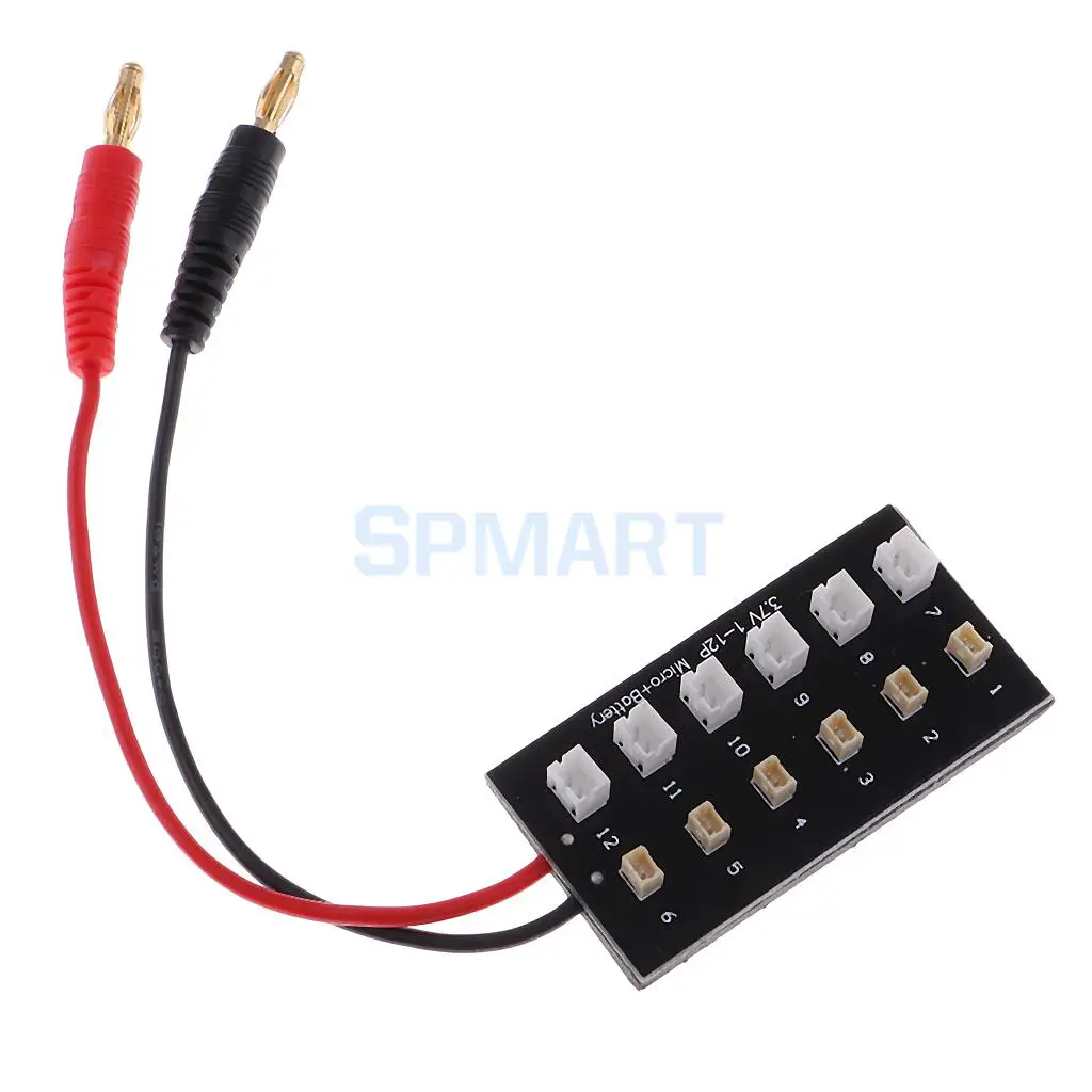 3 7 в 1S балансировочная зарядная плата Micro JST PH параллельное соединение Plate для