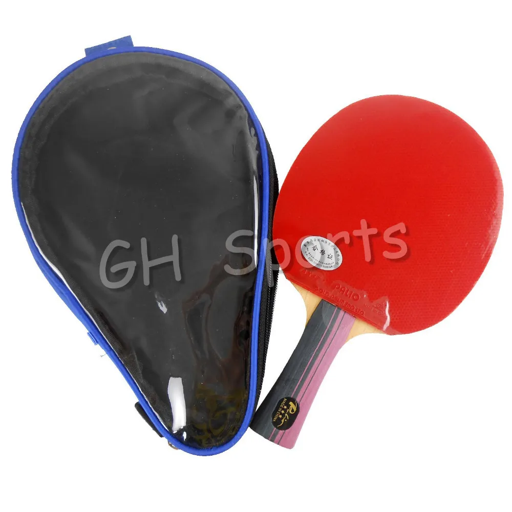 Palio 3-STAR 3STAR 3 STAR Pips-In Table Tennis Racket with Case Shakehand long handle FL
Palio 3-STAR 3STAR 3 STAR Pips-In Table Tennis Racket with Case Shakehand long handle FL