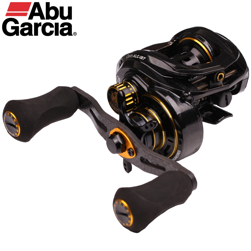 Оригинальный Abu Garcia REVO ALC-IB7 Baitcasting Рыбалка Катушка 7 + 1 мяч подшипники 1: магнитная и