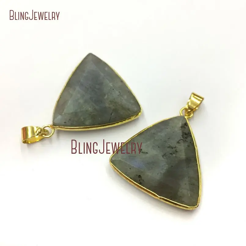 Labradorite Cushion Cut Triangle Pendant Trillion Pendant Gold Dipped Labradorite Charm PM13539
Labradorite Cushion Cut Triangle Pendant Trillion Pendant Gold Dipped Labradorite Charm PM13539