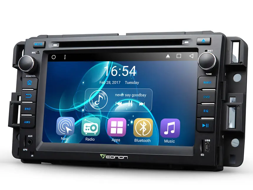 Eonon 7 "Quad Core Android 6.0 Marshmallow Автомобильный DVD Радио для GMC Acadia 2009-2011 и Sierra Yukon 2008-2011 |