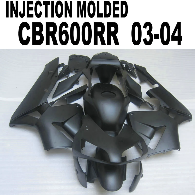Black Injection Fairing kit For Honda CBR600 2003 / 2004 cbr 600 04 03 (ALL MATTE ) Fairings free gifts l95
Black Injection Fairing kit For Honda CBR600 2003 / 2004 cbr 600 04 03 (ALL MATTE ) Fairings free gifts l95
