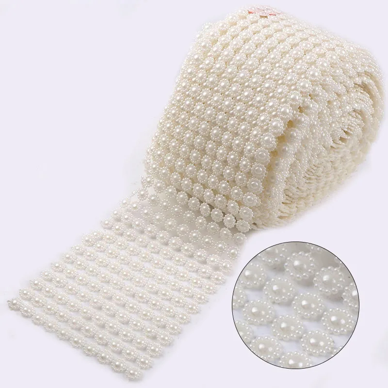 10 Yards 10mm 10 Rows Ivory White Half Round Sunflower ABS Plastic Pearl Beads Chain For DIY Garland Wedding Party Decoration
10 Yards 10mm 10 Rows Ivory White Half Round Sunflower ABS Plastic Pearl Beads Chain For DIY Garland Wedding Party Decoration
