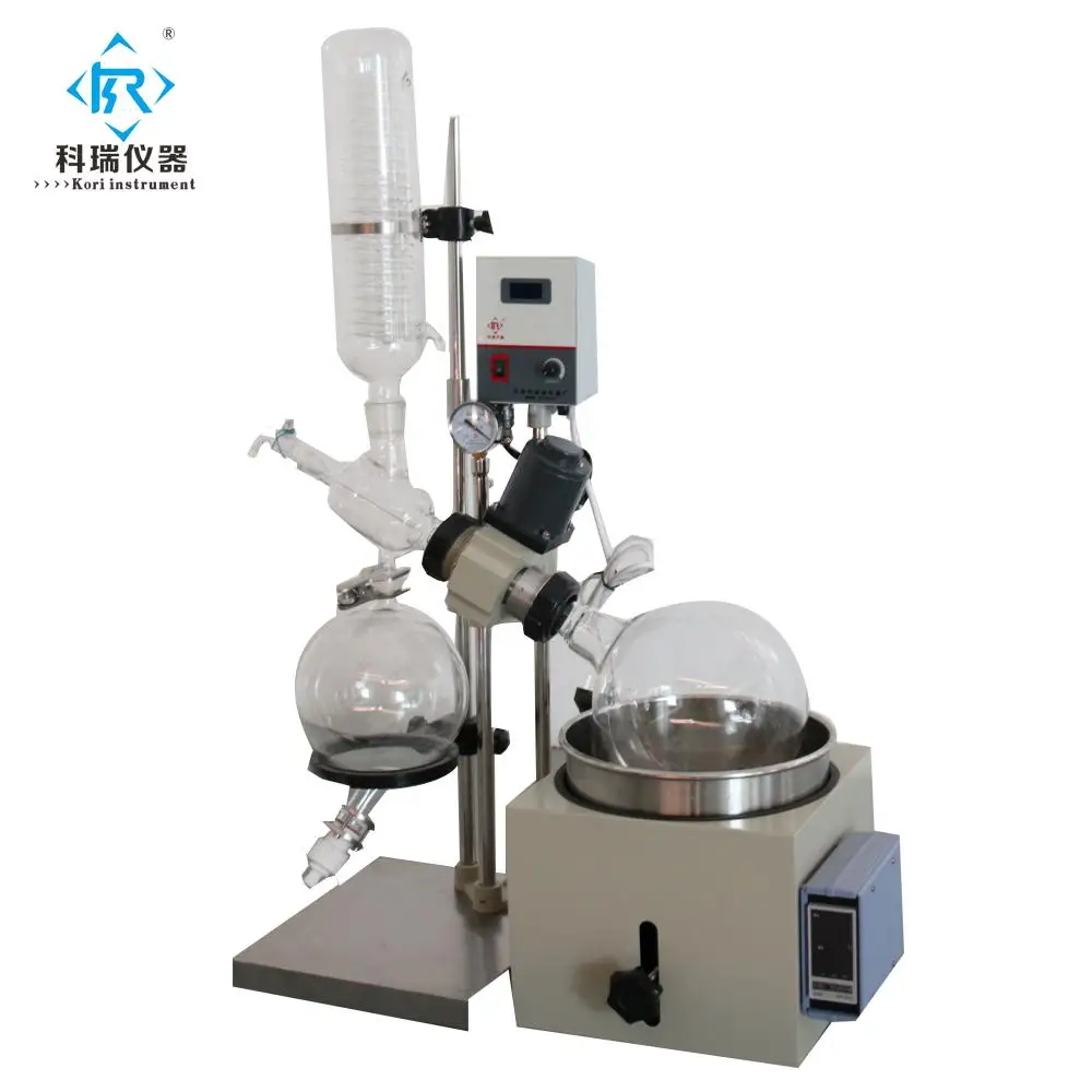 RE501 5L Mini Electronic / heating Vacuum Rotary Evaporator with digital Temperature display
RE501 5L Mini Electronic / heating Vacuum Rotary Evaporator with digital Temperature display