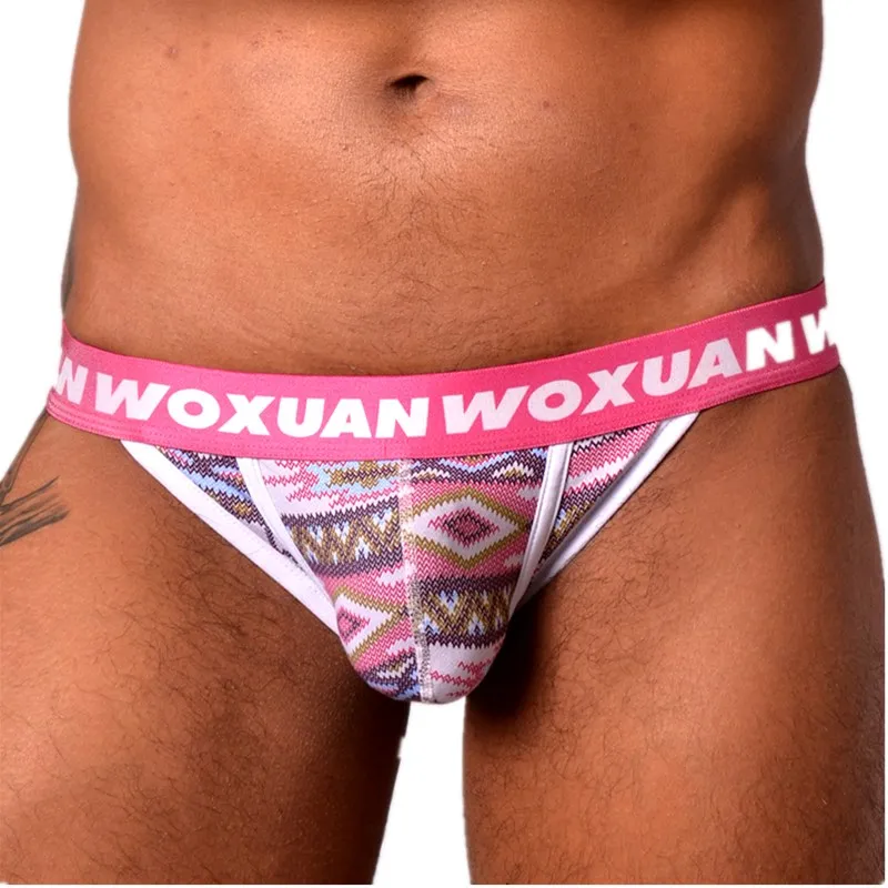 WOXUAN Brand Man Underwear Man Sexy Cotton Spandex Briefs Lingerie Gay Seamless Chinese Style Print Bulge Jockstraps Panties
WOXUAN Brand Man Underwear Man Sexy Cotton Spandex Briefs Lingerie Gay Seamless Chinese Style Print Bulge Jockstraps Panties