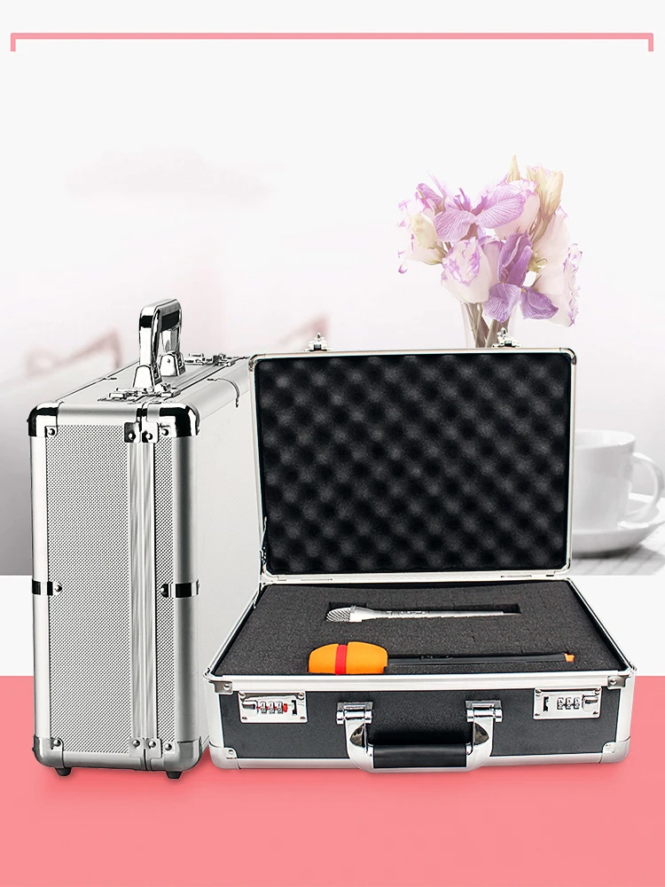 Code/Key Lock Document Briefcase Financial Safety Box Storage Bag Shockproof Flight Case Sample Display Box with DIY Sponge
Code/Key Lock Document Briefcase Financial Safety Box Storage Bag Shockproof Flight Case Sample Display Box with DIY Sponge