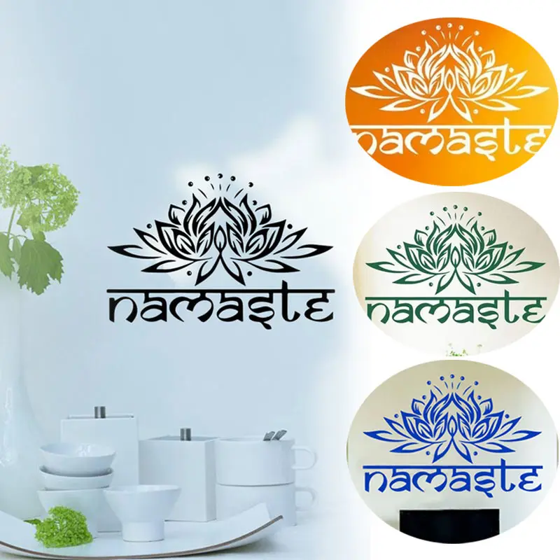 Fashion India Namaste Word Religion Wall Stickers Decal Lotus Ganesha Bedroom Flower Home Decoration J2Y
Fashion India Namaste Word Religion Wall Stickers Decal Lotus Ganesha Bedroom Flower Home Decoration J2Y