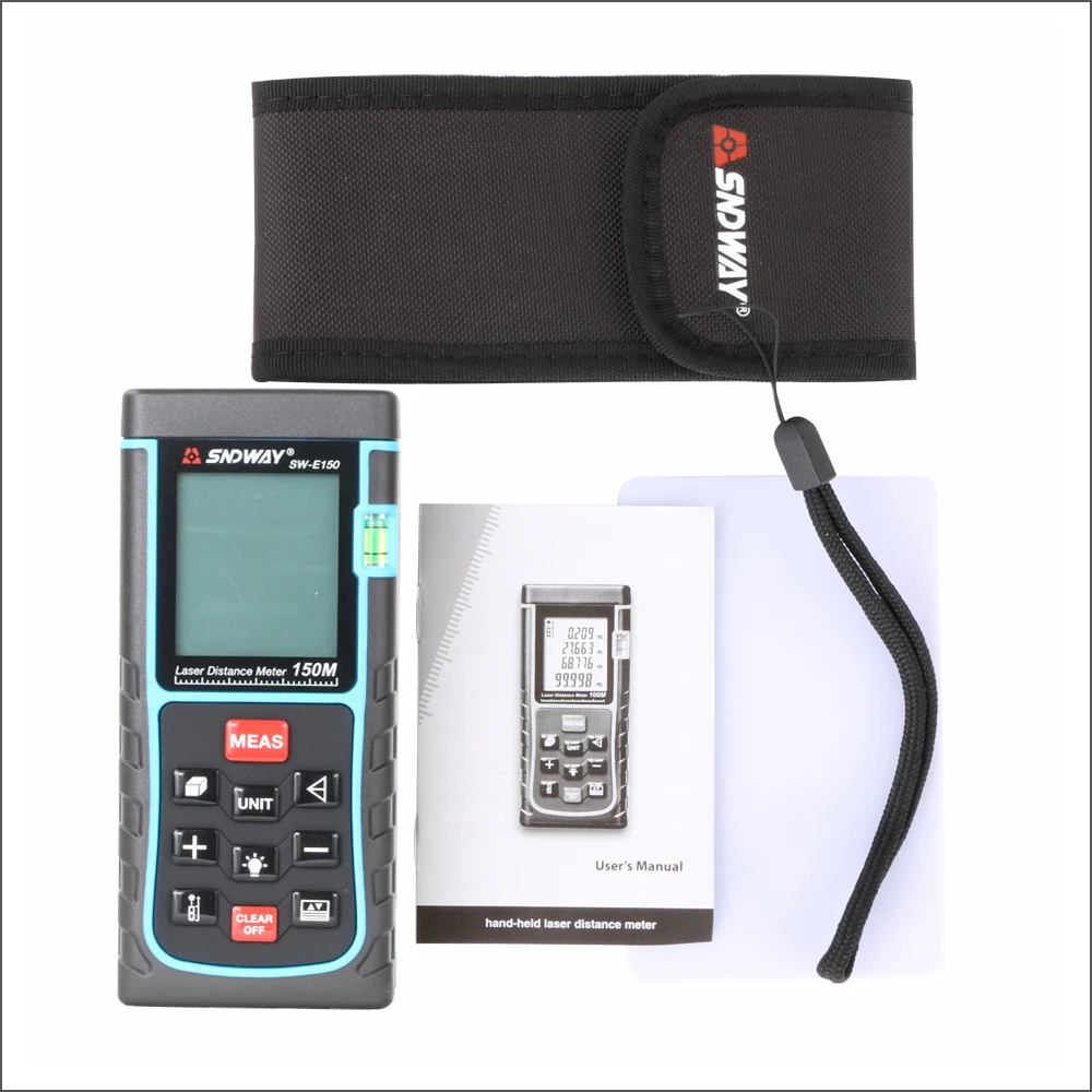 SNDWAY Laser Rangefinders Distance Meter Range Finder Hunting Rangefinder 150m SW-E150 Digital Golf Mini Laser Distance Meter
SNDWAY Laser Rangefinders Distance Meter Range Finder Hunting Rangefinder 150m SW-E150 Digital Golf Mini Laser Distance Meter