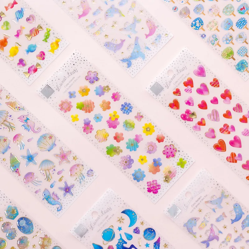 36sets Kawaii Diary Sticker 3D Planet Flower Heart Candy Sticker Scrapbooking Travel Journal Stickers Kids Stationary DIY
36sets Kawaii Diary Sticker 3D Planet Flower Heart Candy Sticker Scrapbooking Travel Journal Stickers Kids Stationary DIY