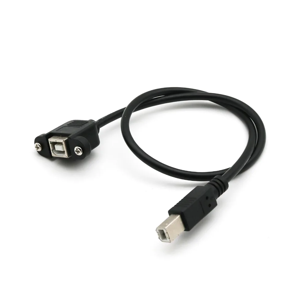 20x USB 2.0 B Male To USB 2.0 B Female Socket Panel Mount Printer Extension Connector Cable Cord 30cm/50cm/1m
20x USB 2.0 B Male To USB 2.0 B Female Socket Panel Mount Printer Extension Connector Cable Cord 30cm/50cm/1m