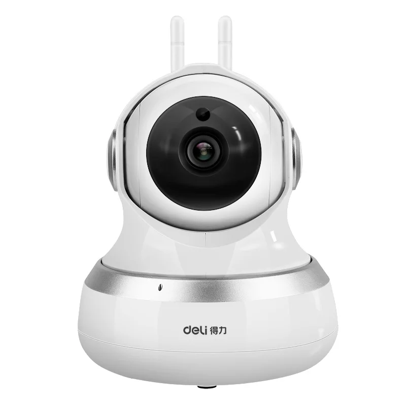 Deli CH101 Cloud Terrace 720P wifi Wireless Smart Camera Mobile Phone Network Remote High Definition Wifi camera 32G SD card
Deli CH101 Cloud Terrace 720P wifi Wireless Smart Camera Mobile Phone Network Remote High Definition Wifi camera 32G SD card