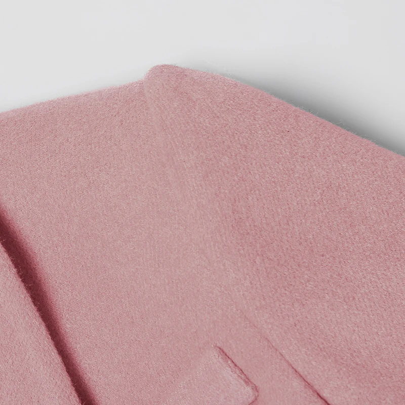 Long Wool Coat For Woman 2019 Winter Mesh Patchwork Twill Elegant Pink Woolen Coat Female Casual Warm Overcoat E6744
Long Wool Coat For Woman 2019 Winter Mesh Patchwork Twill Elegant Pink Woolen Coat Female Casual Warm Overcoat E6744
