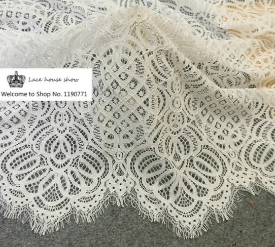 3M/ Lot Heavyweight line Exquisite Eyelash Lace Fabric Handmade Diy Curtain Decorative 150CM Wide wedding lace Accessories
3M/ Lot Heavyweight line Exquisite Eyelash Lace Fabric Handmade Diy Curtain Decorative 150CM Wide wedding lace Accessories