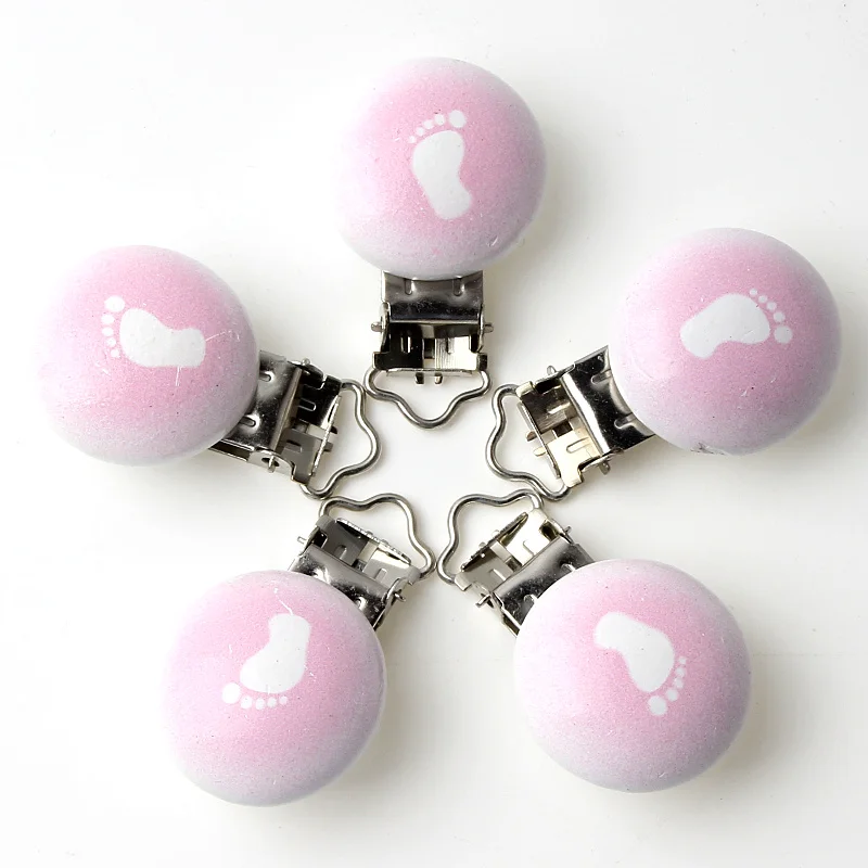 5Pcs 29x44mm Wooden Metal Baby Pacifier Clips Pink Infant Soother Clasps For Holders Pacifier Connection Accessories
5Pcs 29x44mm Wooden Metal Baby Pacifier Clips Pink Infant Soother Clasps For Holders Pacifier Connection Accessories