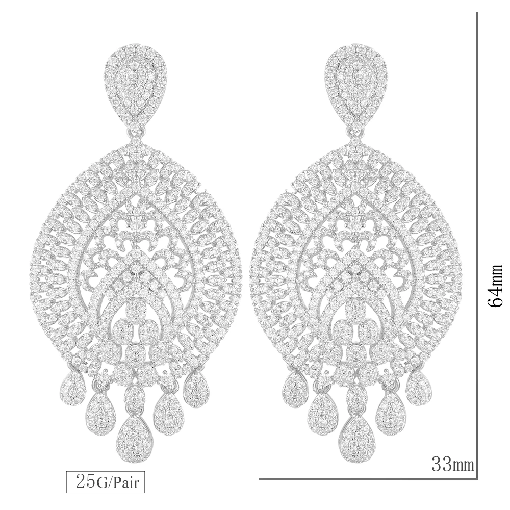 missvikki Brand Luxury Noble Earrings 3 Colors Handmade Full Cubic Zirconia Round Pendant Earrings For Women Best Women Gift
missvikki Brand Luxury Noble Earrings 3 Colors Handmade Full Cubic Zirconia Round Pendant Earrings For Women Best Women Gift