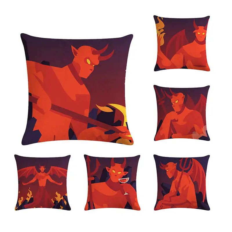 45*45cm Cartoon Cushion Cover Decoration Devil Gift Box Square Satan Claus Home Christmas Yard Decorate Pillowcase ZY616
45*45cm Cartoon Cushion Cover Decoration Devil Gift Box Square Satan Claus Home Christmas Yard Decorate Pillowcase ZY616