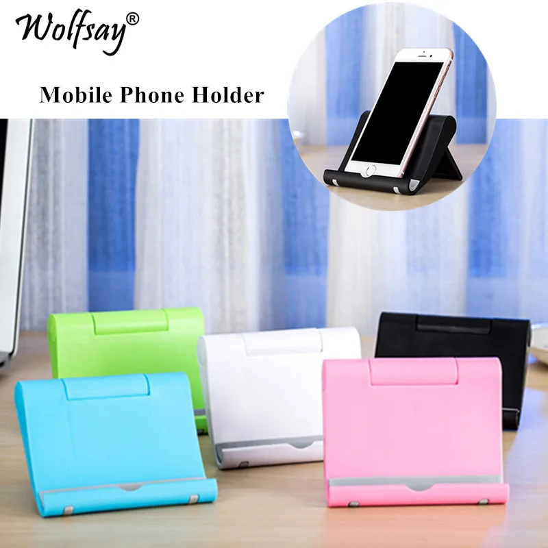 Wolfsay Mobile Phone Holder For iPhone 8 X 7 Flexible Dest Phone Stand Universal Desk Holder for Samsung Xiaomi Tablet Holder
Wolfsay Mobile Phone Holder For iPhone 8 X 7 Flexible Dest Phone Stand Universal Desk Holder for Samsung Xiaomi Tablet Holder