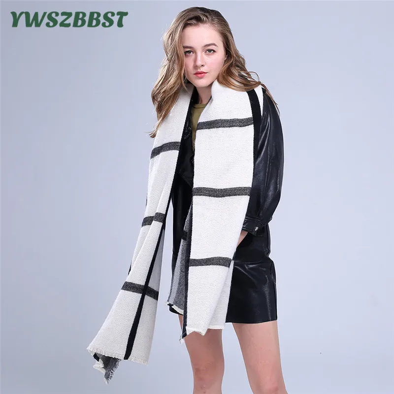 Autumn Winter Women Scarf Thick Warm Double-sided Pashmina Long Section Cashmere Scarf Plaid Women Warm Shawls
Autumn Winter Women Scarf Thick Warm Double-sided Pashmina Long Section Cashmere Scarf Plaid Women Warm Shawls
