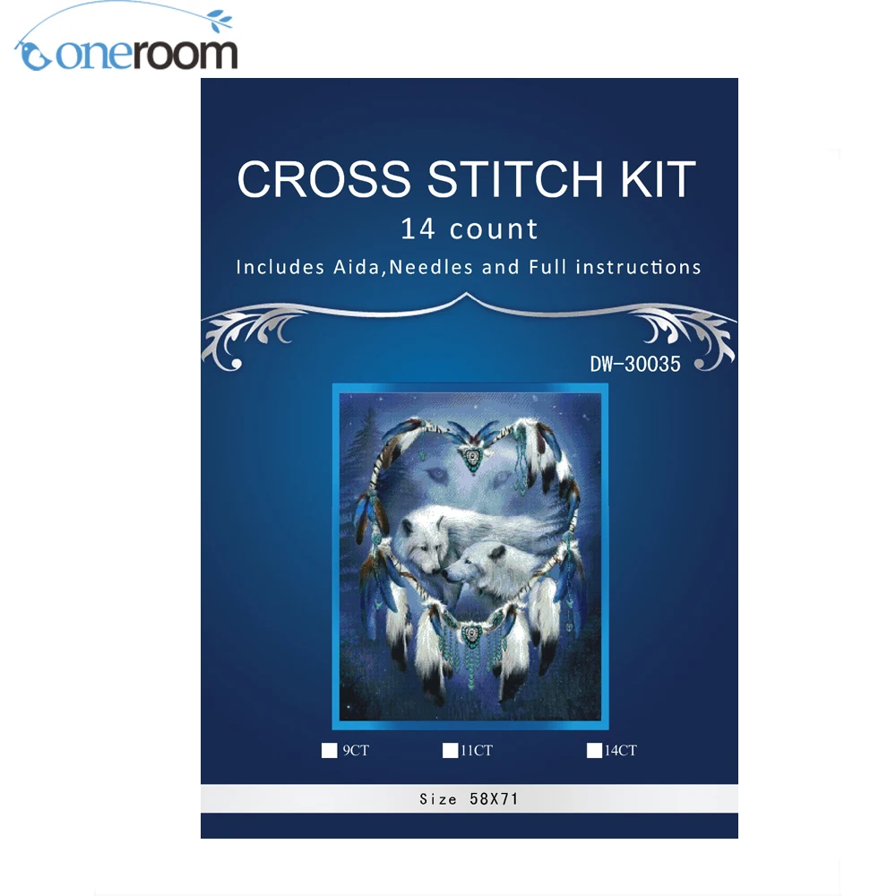 Wolves 58*74CM Counted Cross stitch DIY 14CT similar DMC Cross Stitch,Sets For Embroidery Kits Counted Cross-Stitching
Wolves 58*74CM Counted Cross stitch DIY 14CT similar DMC Cross Stitch,Sets For Embroidery Kits Counted Cross-Stitching