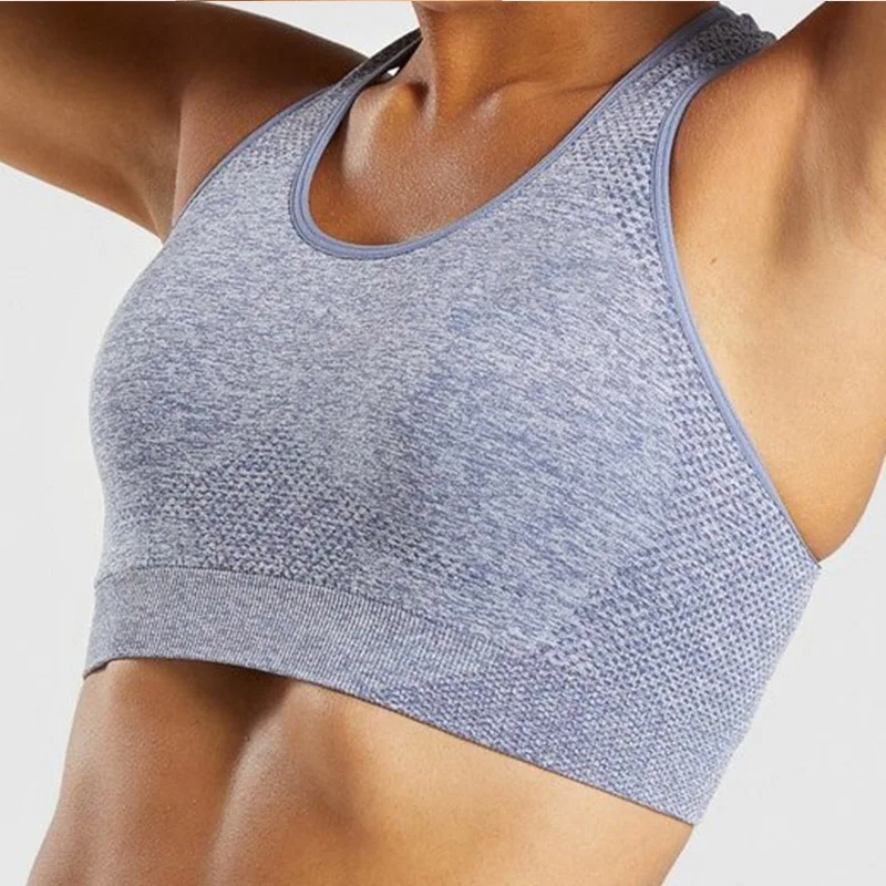 Yoga Sports Bra 2019 High Stretch Breathable Top Fitness Women For Running Yoga Gym Seamless Crop Bra Gradient Sport point Bra
Yoga Sports Bra 2019 High Stretch Breathable Top Fitness Women For Running Yoga Gym Seamless Crop Bra Gradient Sport point Bra