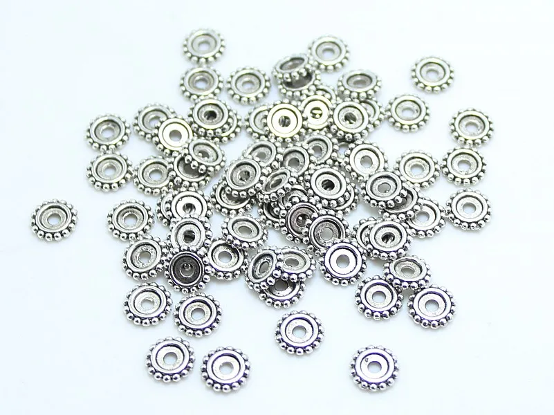 100Pcs/Lot 8MM Tibetan silver plated spacer beads Charms Spacer Jewelry Making DIY Chains
100Pcs/Lot 8MM Tibetan silver plated spacer beads Charms Spacer Jewelry Making DIY Chains