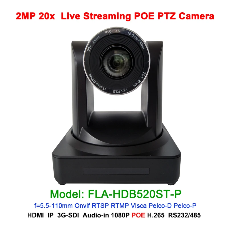 Новая Черная веб-камера POE PTZ HDMI SDI 1080p 60fps 20x оптический зум высококачественные изображения для удаленной конференции
Новая Черная веб-камера POE PTZ HDMI SDI 1080p 60fps 20x оптический зум высококачественные изображения для удаленной конференции