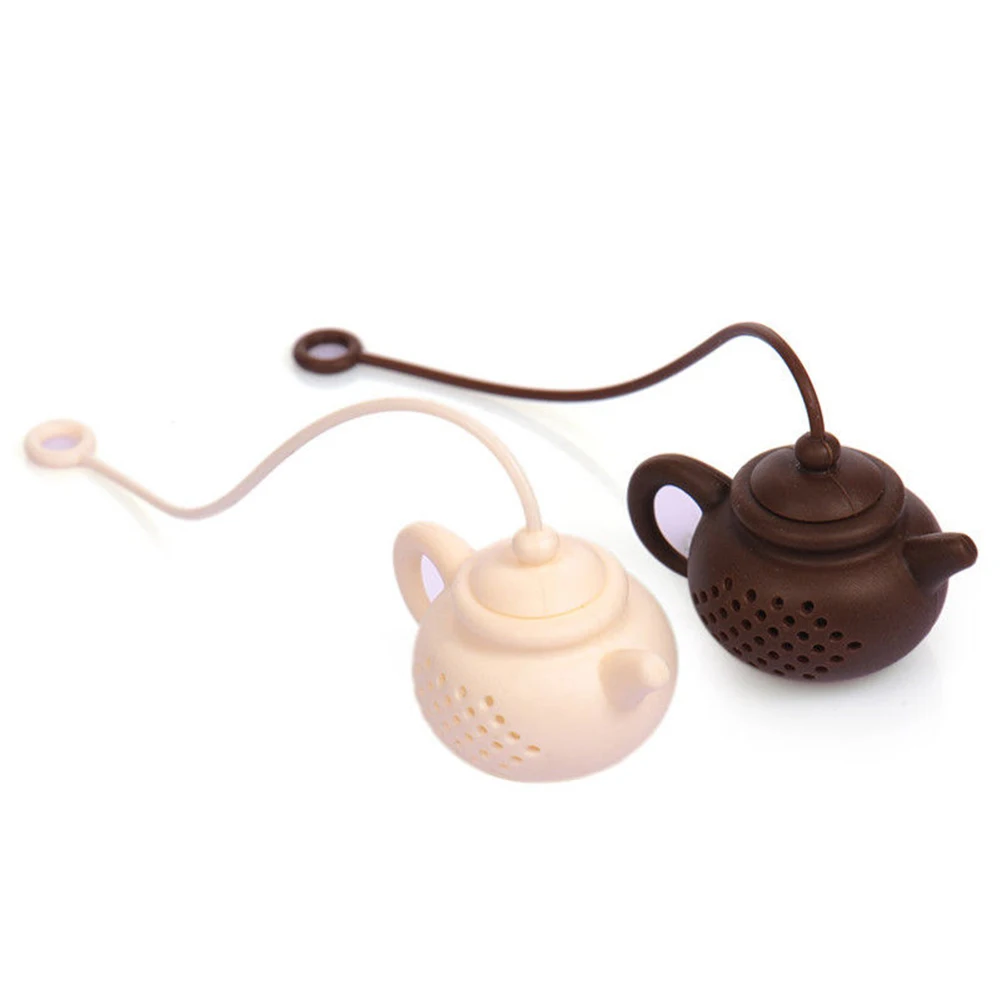 Силиконовые Чай фильтр горшок-Форма Maker Infuser силиконовый мешок листьев Фильтр