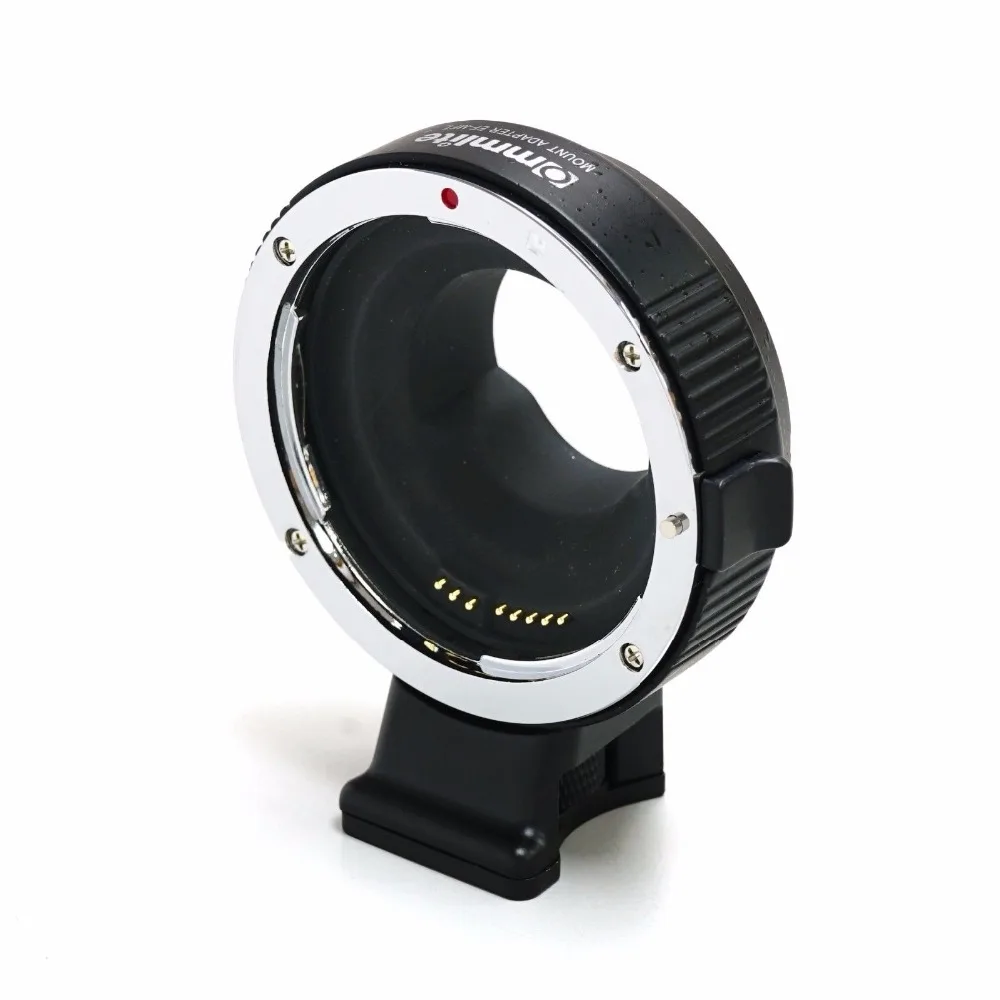 Адаптер для объектива COMMLITE CM-EF-MFT для камеры Canon EOS EF/EF-S to Micro Four Thirds (MFT) поддерживает автоматическое управление апертурой
Адаптер для объектива COMMLITE CM-EF-MFT для камеры Canon EOS EF/EF-S to Micro Four Thirds (MFT) поддерживает автоматическое управление апертурой