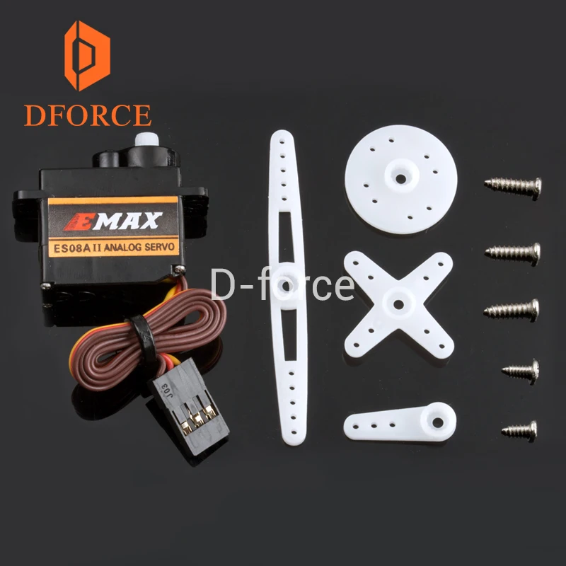 Dforce high Sensitive ES08AII 8.5g Mini Plastic Gear Analog Servo for diy 3d printer for auto bed leveling sensor
Dforce high Sensitive ES08AII 8.5g Mini Plastic Gear Analog Servo for diy 3d printer for auto bed leveling sensor
