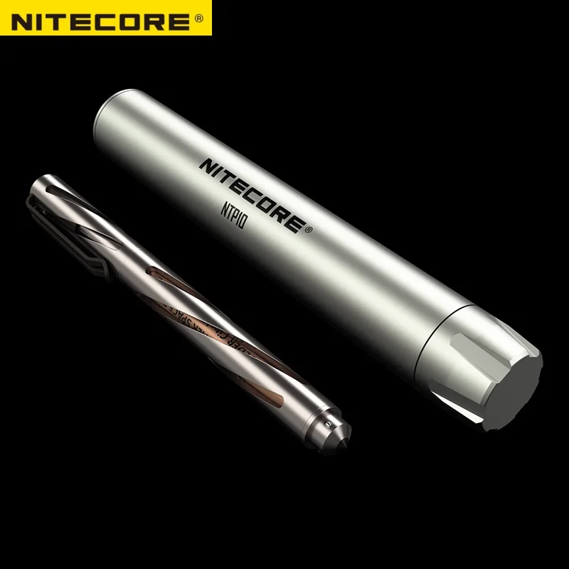 NITECORE NTP10 Титан тактическая ручка святить вырезать средства ухода за кожей