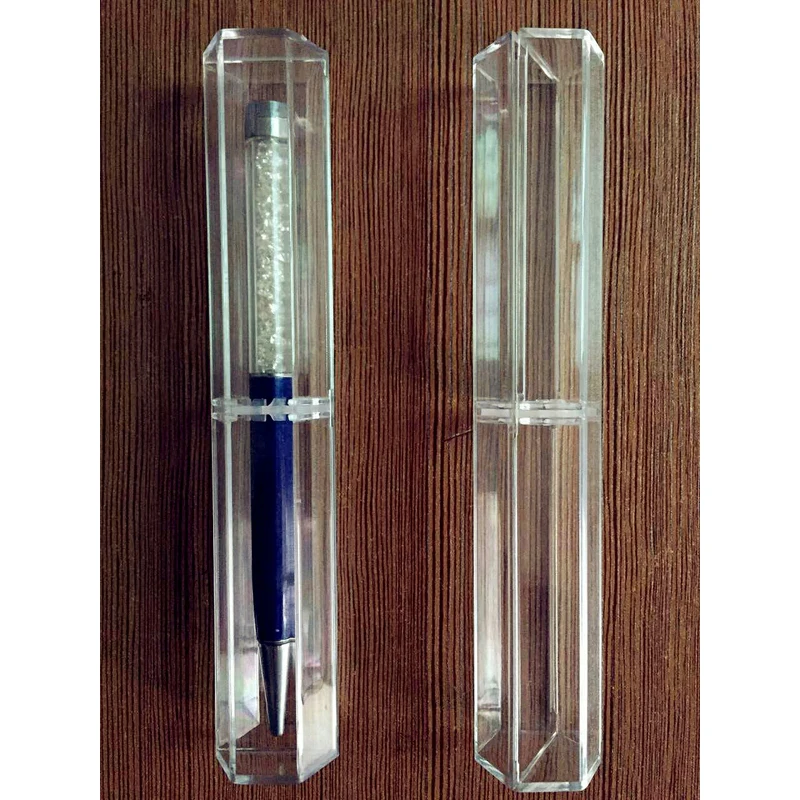 2 PCS Hexagon box Pen boxes Plastic Transparent case Pen holder Gift for promotional crystal pen packaging box
2 PCS Hexagon box Pen boxes Plastic Transparent case Pen holder Gift for promotional crystal pen packaging box