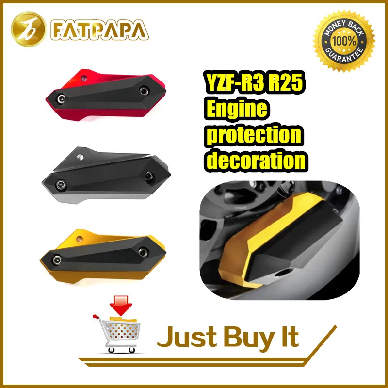 New motorcycle modified CNC left side of the engine crash block car plate protection block Fit For yamaha YZF R3 14-15-16
New motorcycle modified CNC left side of the engine crash block car plate protection block Fit For yamaha YZF R3 14-15-16