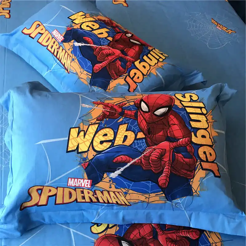 Blue Spiderman comforter set bedding twin size bedlinens for kids bedroom cotton quilt cover flat bed sheets pillowcase 3/4/5pc
Blue Spiderman comforter set bedding twin size bedlinens for kids bedroom cotton quilt cover flat bed sheets pillowcase 3/4/5pc