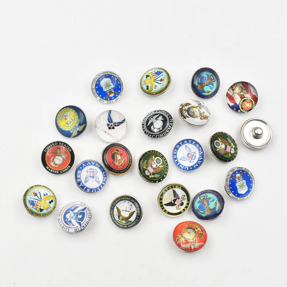 12PCS United State Corps Navy Glass Snap Button Charm for Glass Cabochons Jewelry Hot Selling Jewelry
12PCS United State Corps Navy Glass Snap Button Charm for Glass Cabochons Jewelry Hot Selling Jewelry