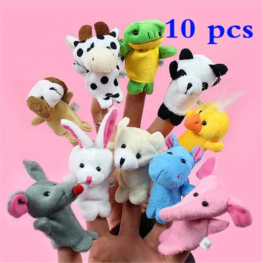 10pcs/lot Baby Plush Toy Finger Puppets Kids Cartoon Animal Hand Puppet Cloth Children Tell Story Dolls Props Soft Plush Gifts
10pcs/lot Baby Plush Toy Finger Puppets Kids Cartoon Animal Hand Puppet Cloth Children Tell Story Dolls Props Soft Plush Gifts