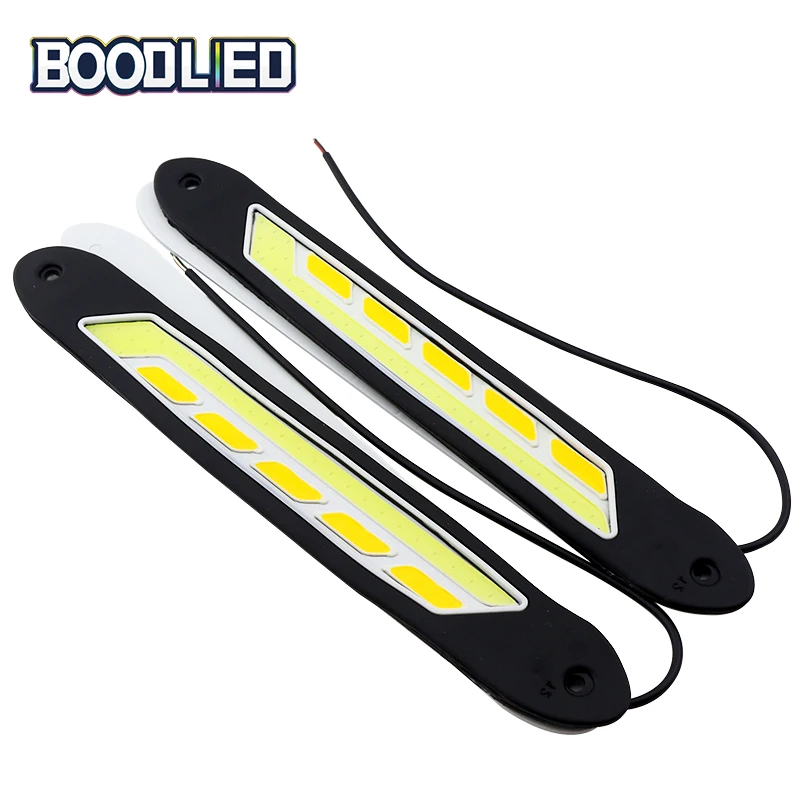 BOODLIED COB LED Light Daytime Running Light White Day Light Signal Lamp Yellow Turn Signal Flexible DRL Car Lamp 12V Waterproof
BOODLIED COB LED Light Daytime Running Light White Day Light Signal Lamp Yellow Turn Signal Flexible DRL Car Lamp 12V Waterproof