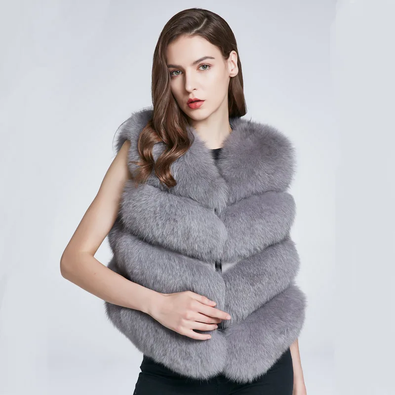 Hooded Fox Fur Collar Furry Tank Leather Coat Winter Warm Women Natural Fox Fur Jackets Style Design High Quality
Hooded Fox Fur Collar Furry Tank Leather Coat Winter Warm Women Natural Fox Fur Jackets Style Design High Quality
