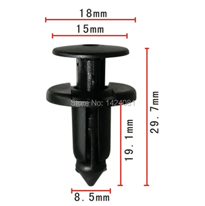 100x OEM for Lexus Toyota 75867-30120 7586730120 Rocker Moulding Push-Type Retainer 18 x 19 x8mm
100x OEM for Lexus Toyota 75867-30120 7586730120 Rocker Moulding Push-Type Retainer 18 x 19 x8mm