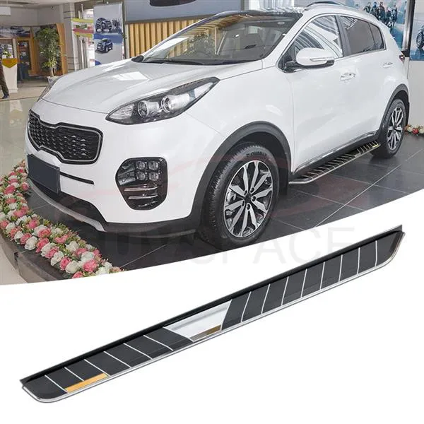 Aluminum New Style Side Step Fit for KIA Sportage 2016 2017 2018 Running Board Nerf Bar
Aluminum New Style Side Step Fit for KIA Sportage 2016 2017 2018 Running Board Nerf Bar
