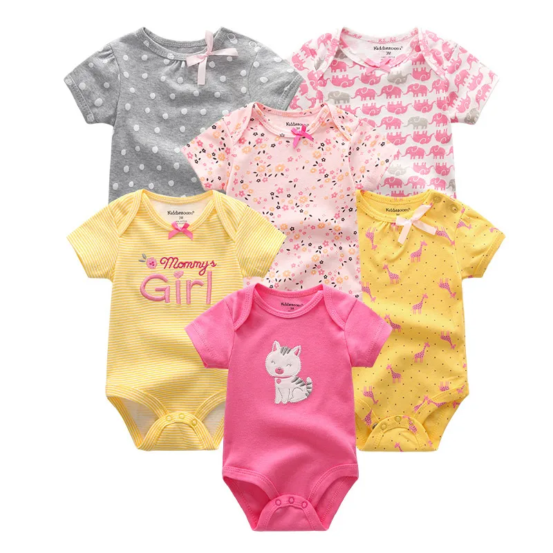 6 PCS/lot Baby rompers girls kids Jumpsuit bebe infantil newborn clothing summer 2018 baby boys clothes
6 PCS/lot Baby rompers girls kids Jumpsuit bebe infantil newborn clothing summer 2018 baby boys clothes