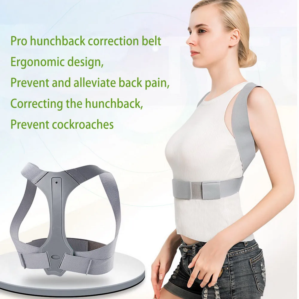 MICSUNLY Pro Brace Support Belt Adjustable Back Posture Corrector Clavicle Spine Back Shoulder Lumbar Posture Correction
MICSUNLY Pro Brace Support Belt Adjustable Back Posture Corrector Clavicle Spine Back Shoulder Lumbar Posture Correction