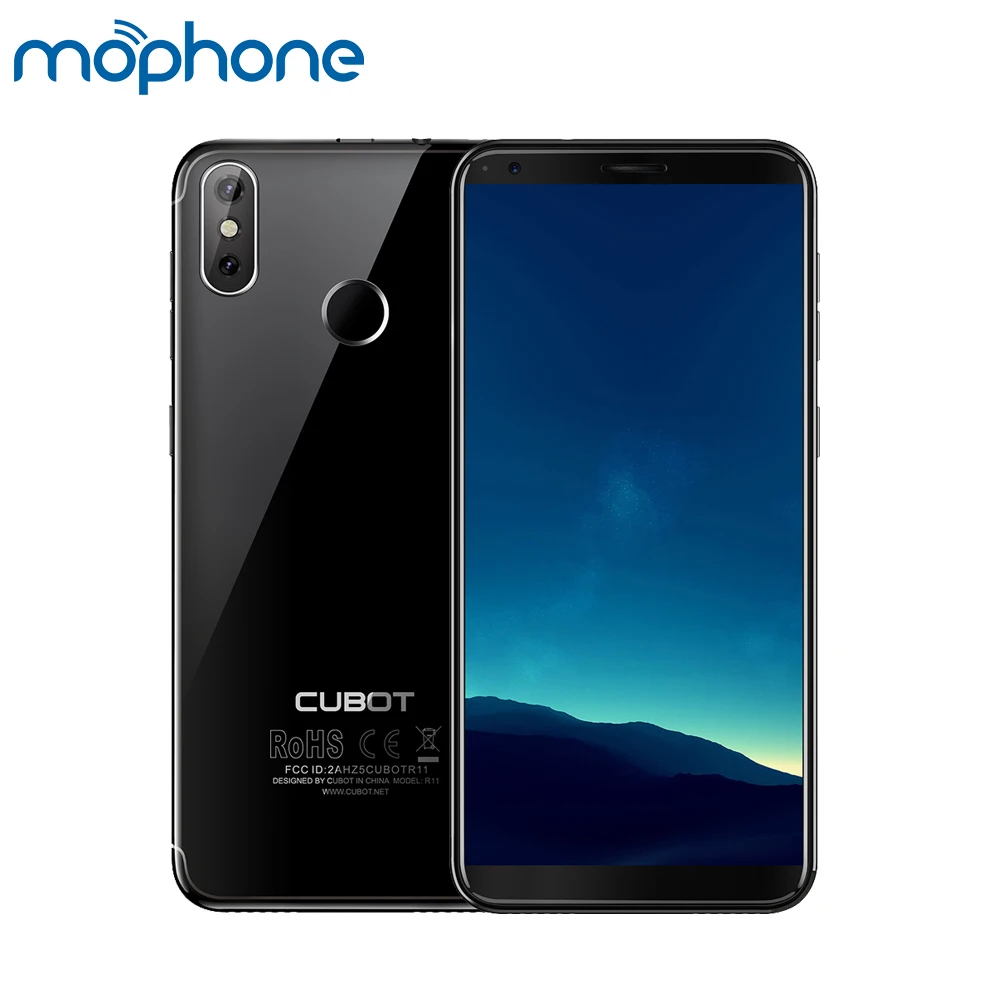 CUBOT R11 мобильный телефон 3g WCDMA отпечаток пальца Все экран 5 дюйма 2 ГБ + 16 Android 8 1